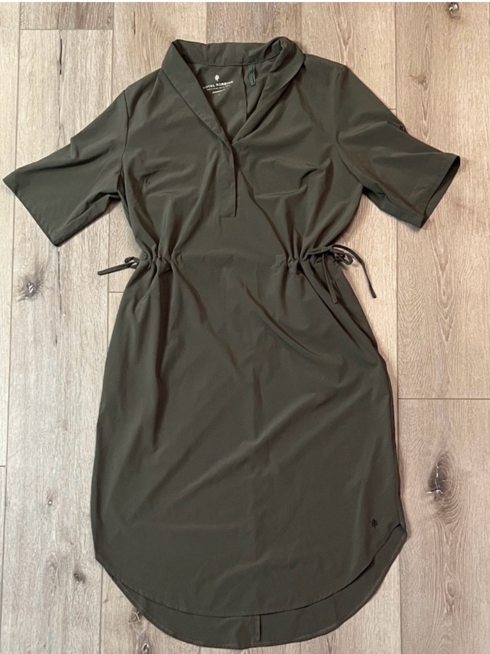 Royal Robbins Dark Olive spotless travel dress